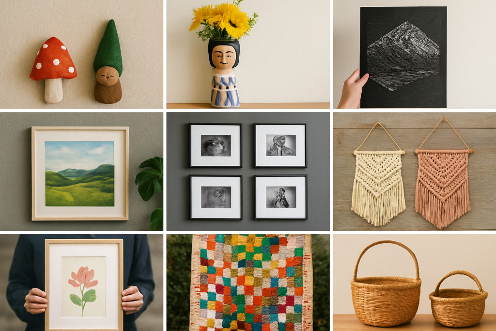 Handmade Art and Craft Collage chat